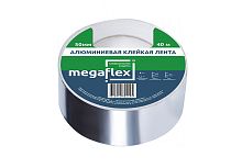 Megaflex Алюминиевая клейкая лента 50 мм (40 м) Паронепроницаемая отражающая лента